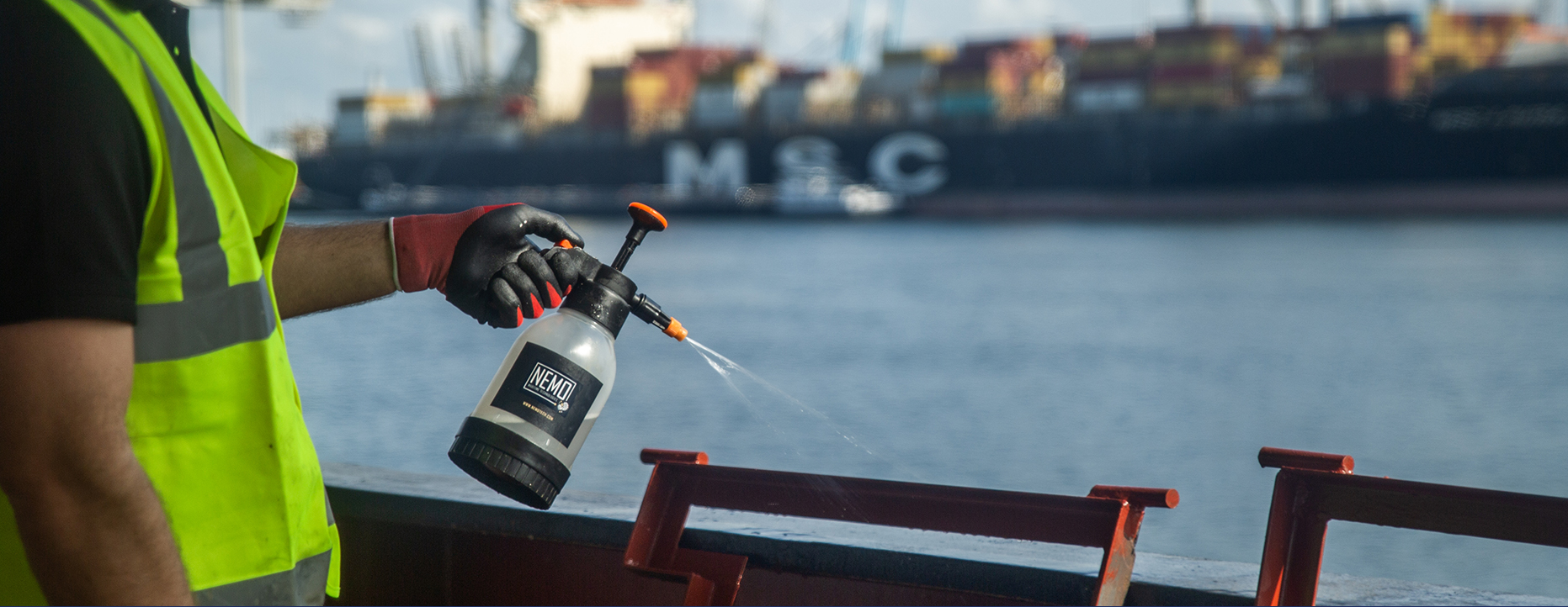 Light to heavy surface contaminants